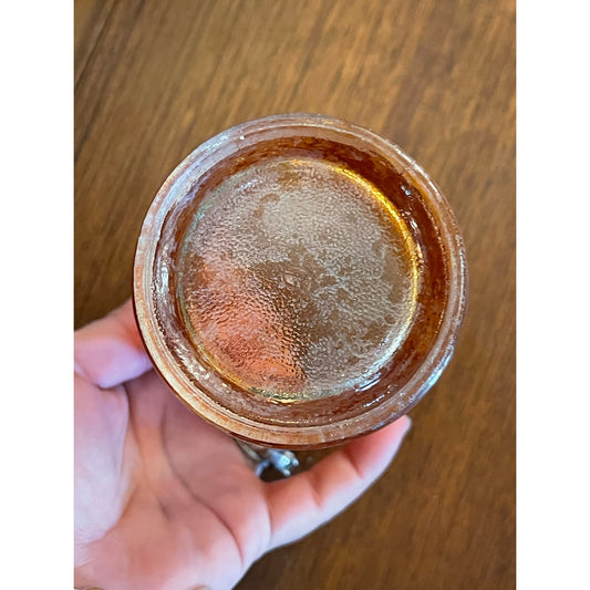 Vintage Marigold Iridescent Carnival Glass Tumbler set of 4