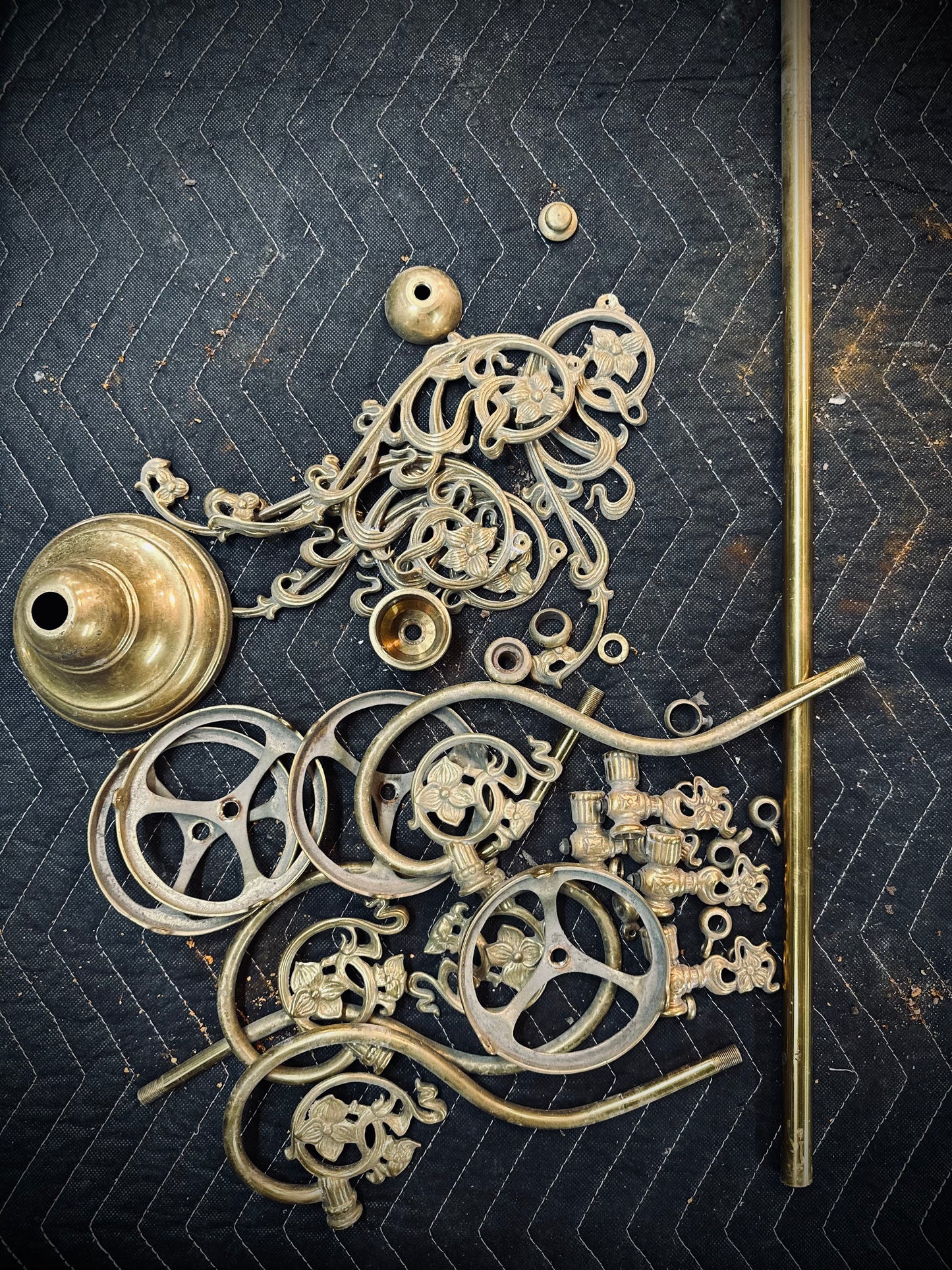 Chandelier refurbished