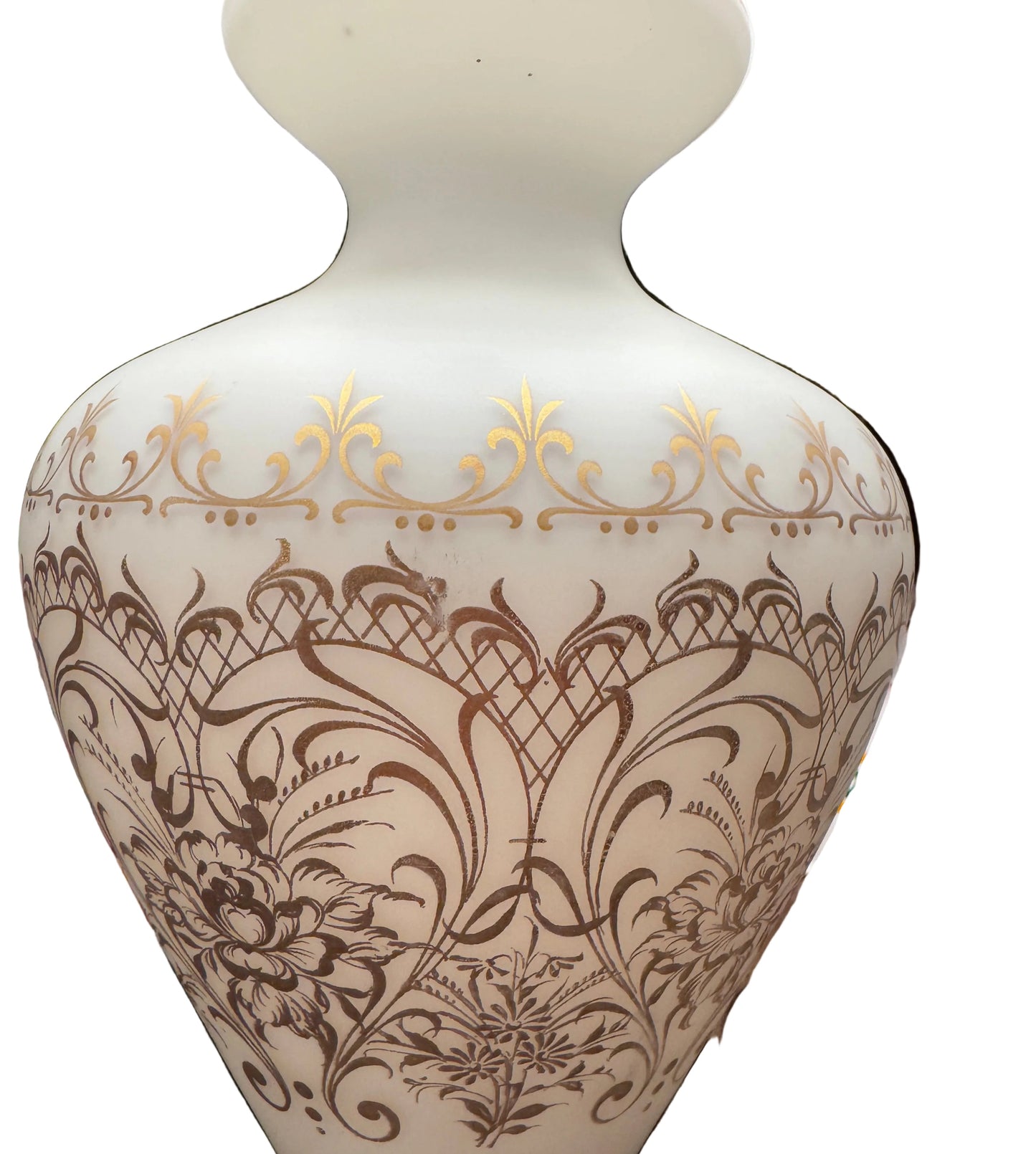 Gold Filligree Lamp CSBH