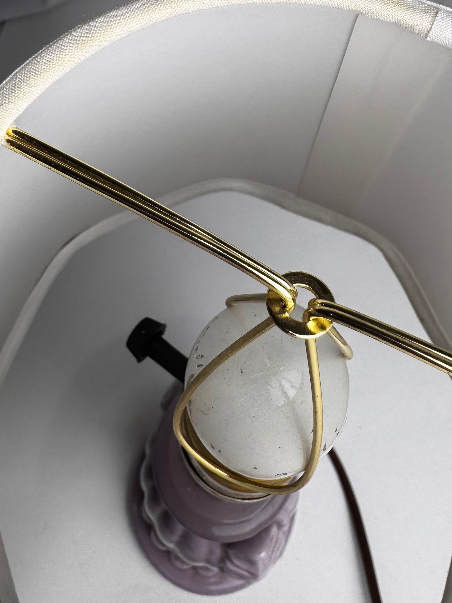 Vtg Boudoir Lamp