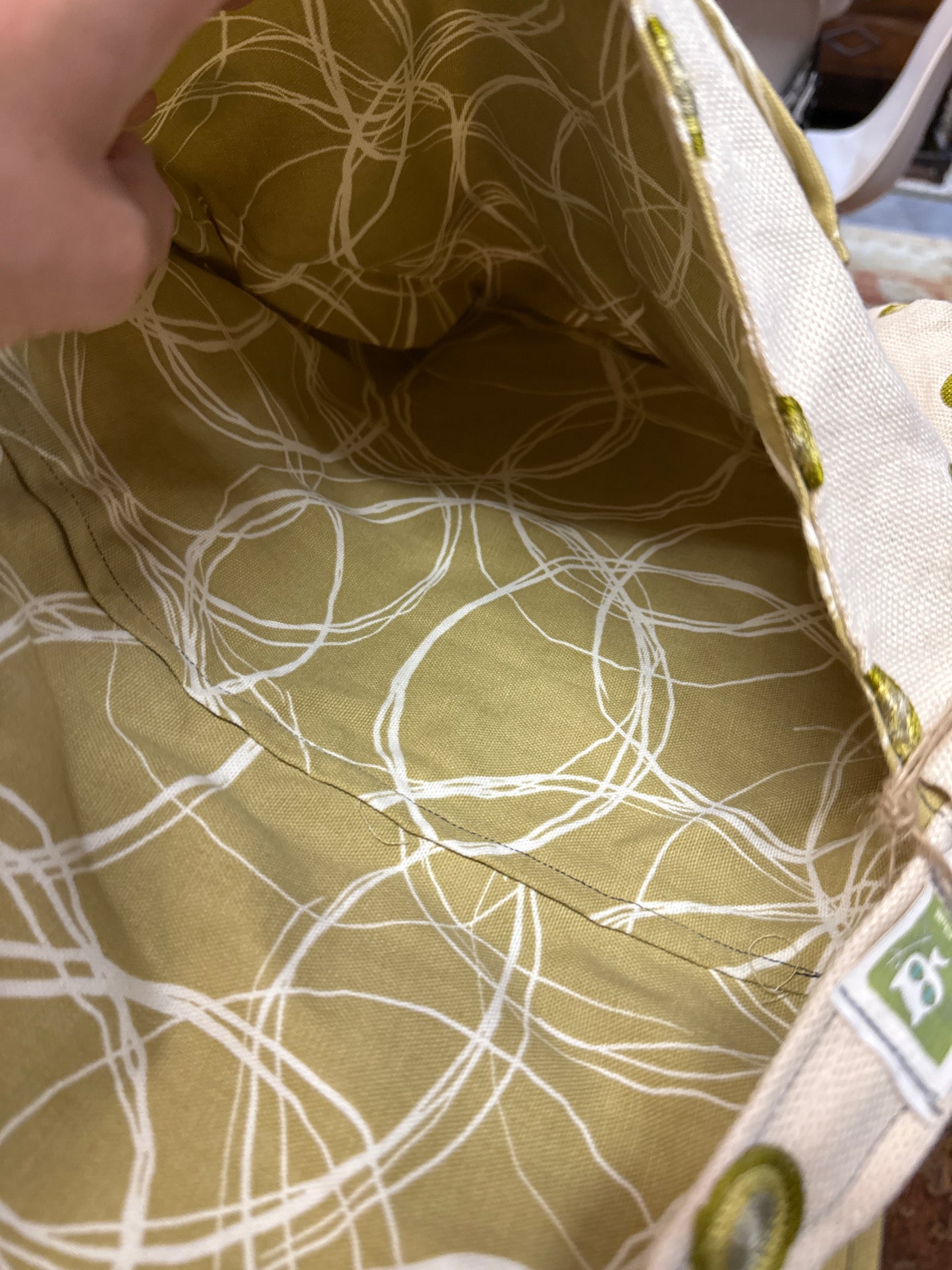 Olive Circles Crossbody Bag