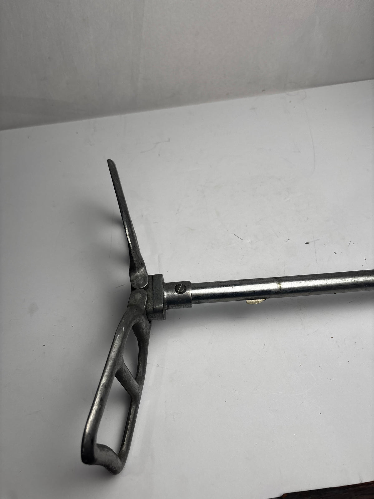 Vintage Adjustable Metal Golf Spectator Seat Stick - Folding Shooting Cane
