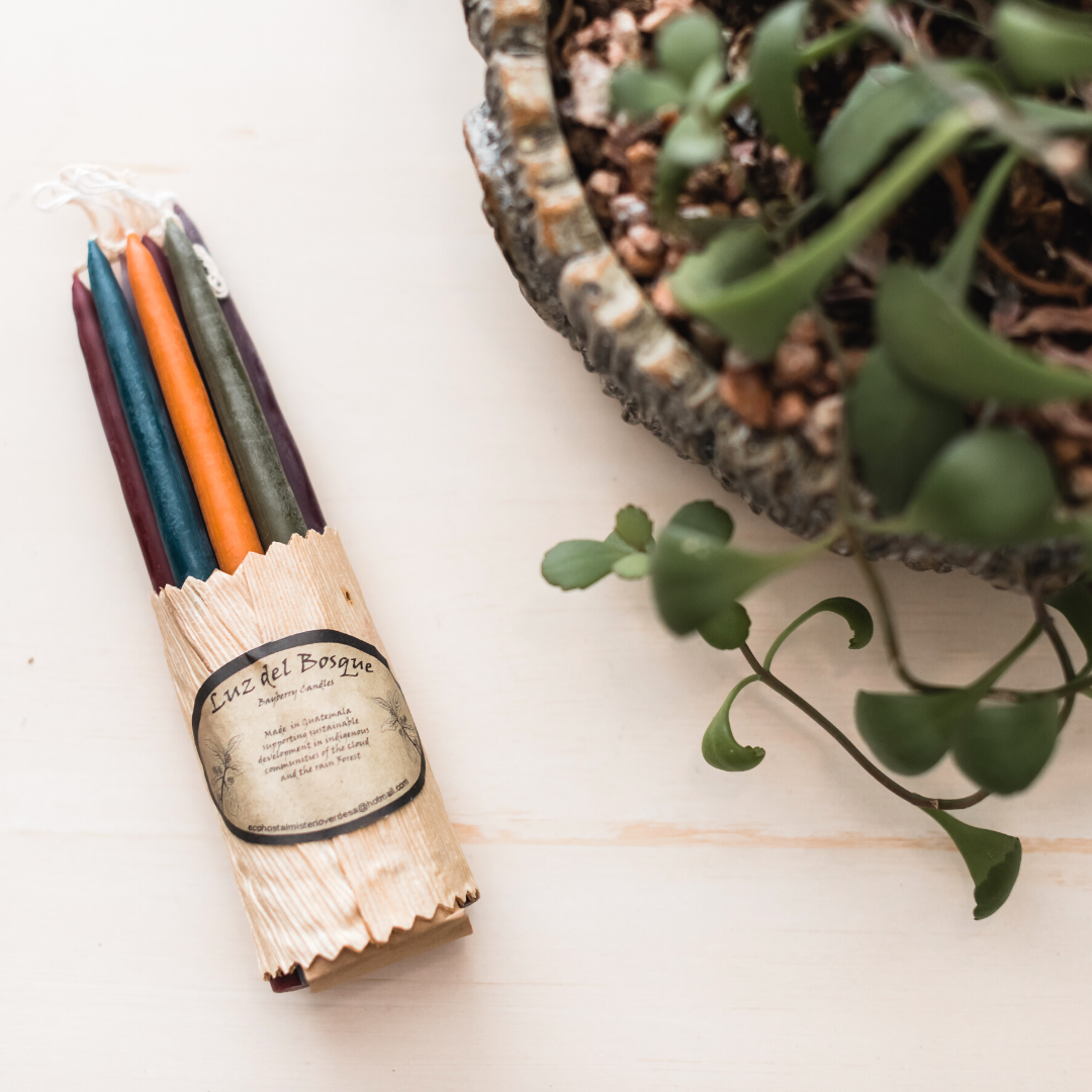 Hand-Dipped Myrtle Wax Candles
