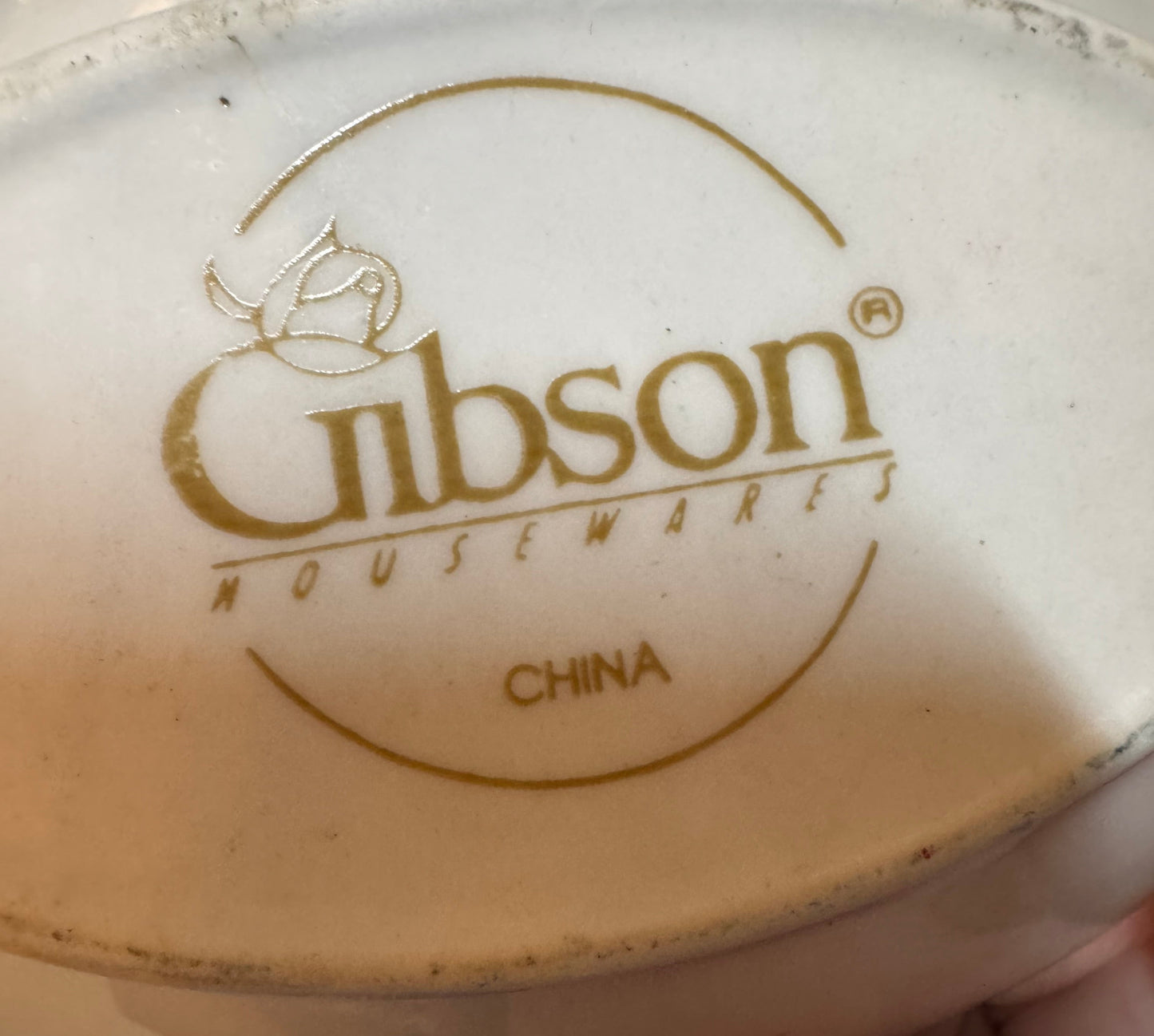 Gibson Holiday Gravy Boat CSBH