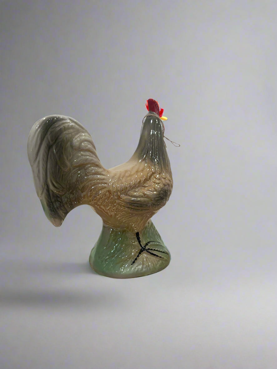 Vintage MCM Lusterware Rooster Figurine