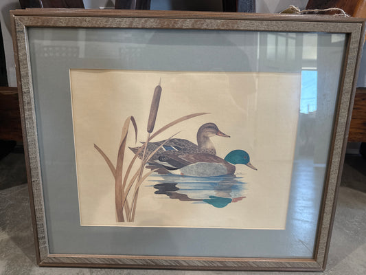 Vintage Jim Bonner Duck Print