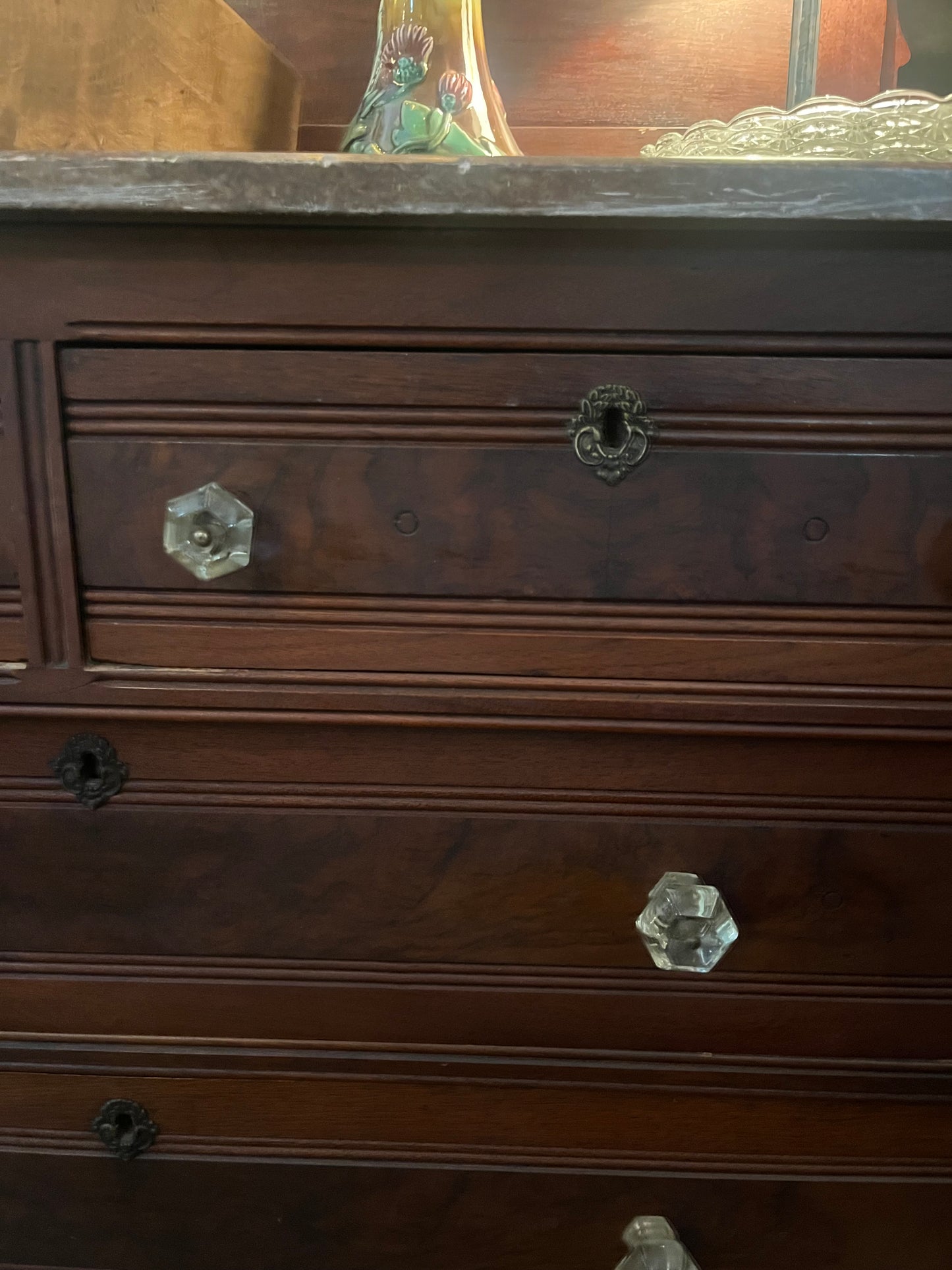 Victorian Marble Top Dresser