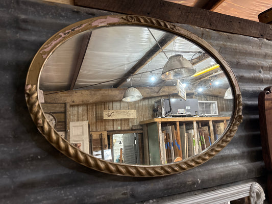 Vintage Oval Mirror