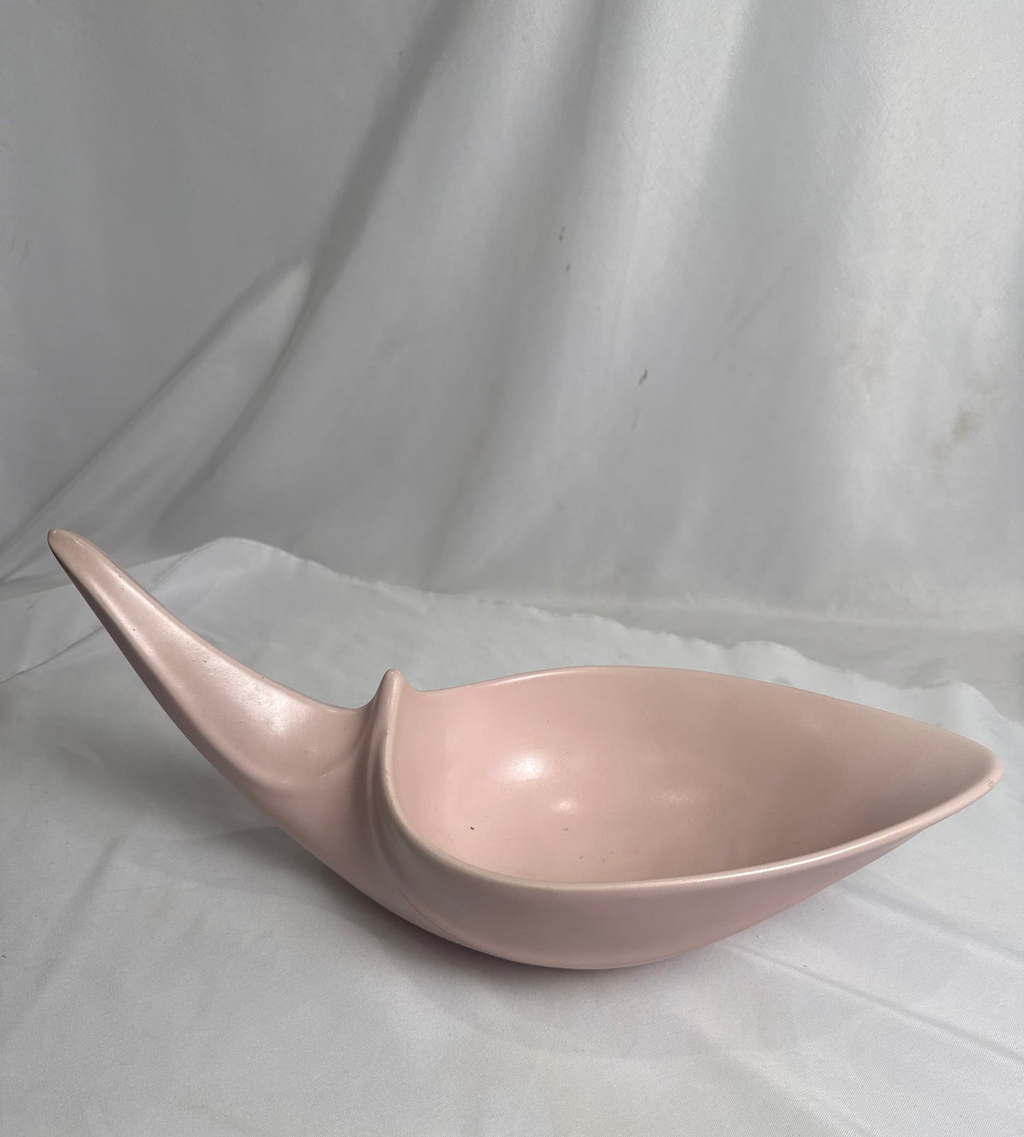 MCM Pink Ceramic Free-Form Bowl