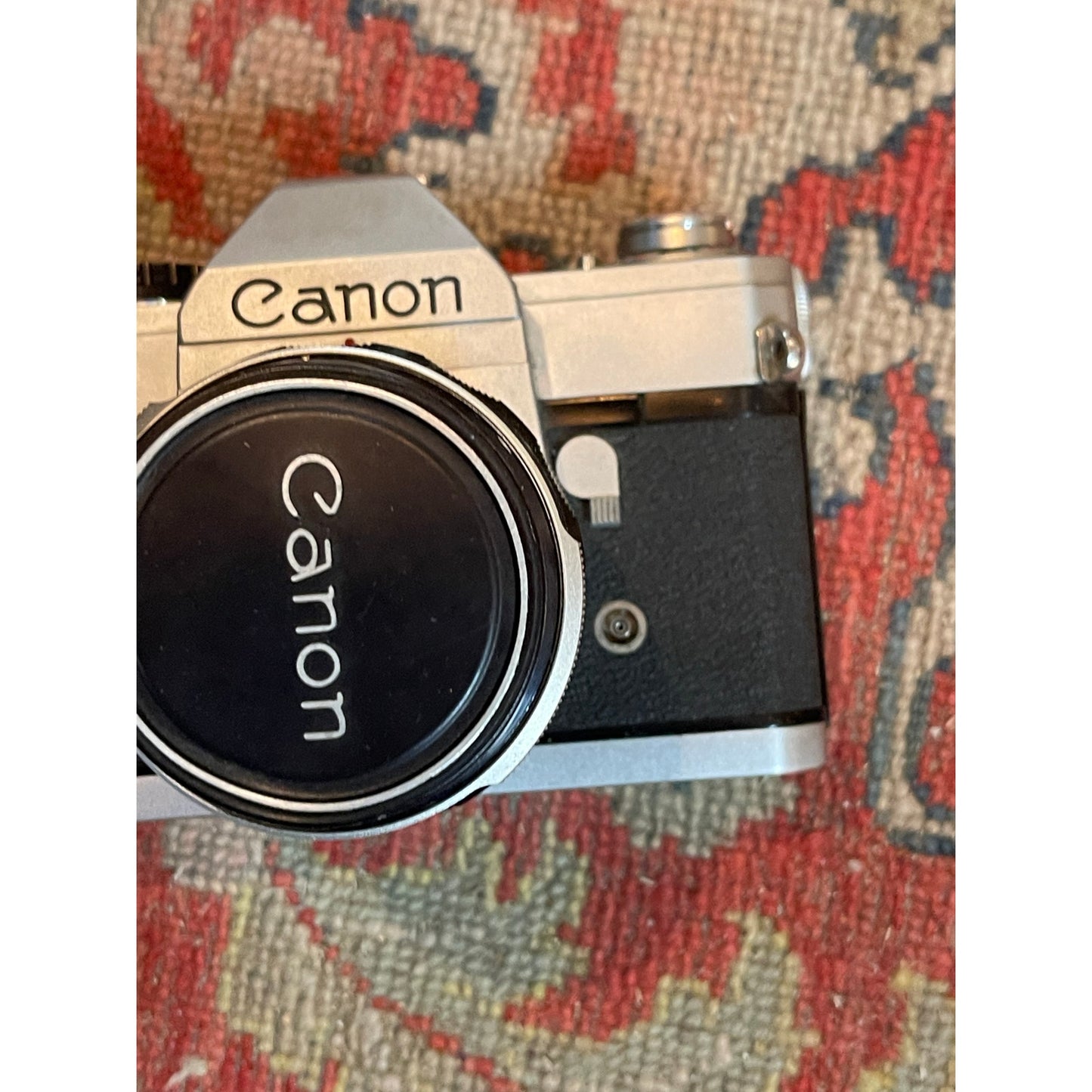 Canon FTB QL 35MM SLR film Camera with 50mm Lens Kit - WORKING