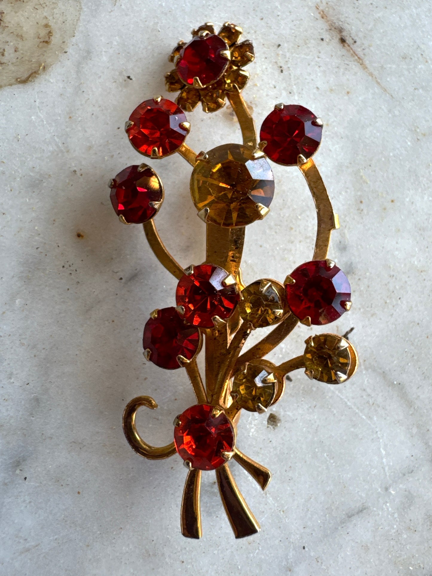 Floral Spray Pin CSBH