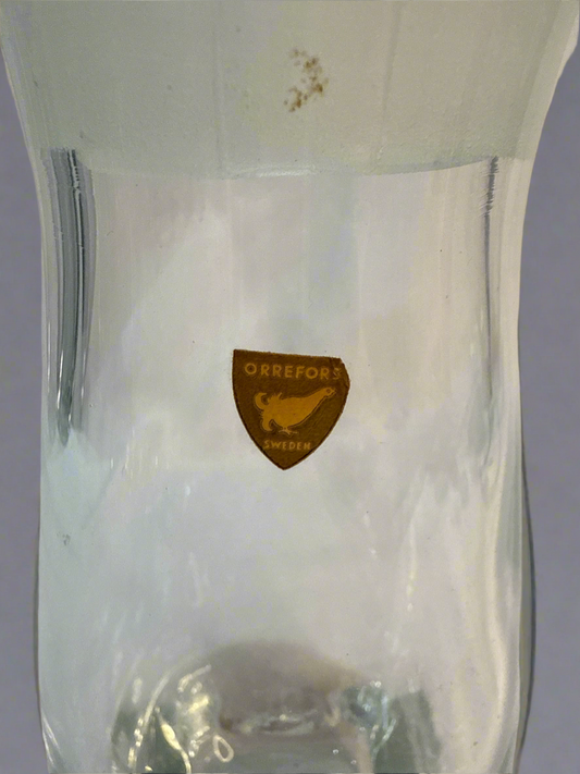 CSA Orrefors Sweden Crystal Decanter