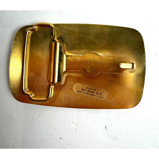 Vintage 1986 P.P. Hamilton Skeet Shooting 20ga A1 belt buckle