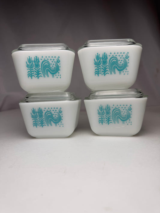 Pyrex Early American Set (7) csbh