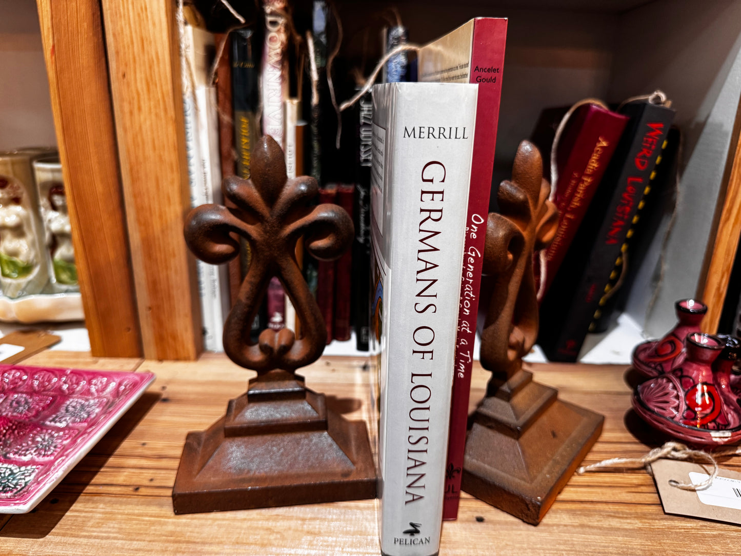 Cast Iron FDL Bookends CSBH