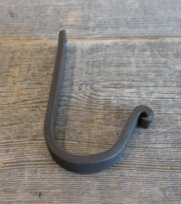 Hand Forged Primitive U-shape Hook