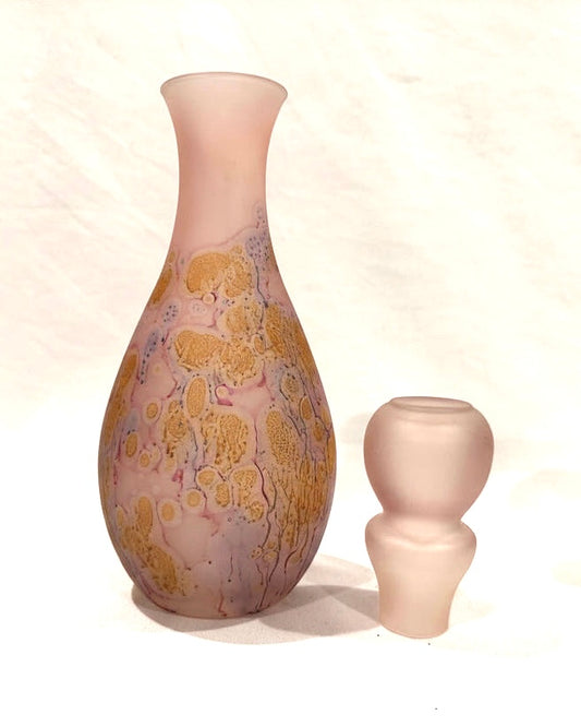 Mottled Art Decanter Set