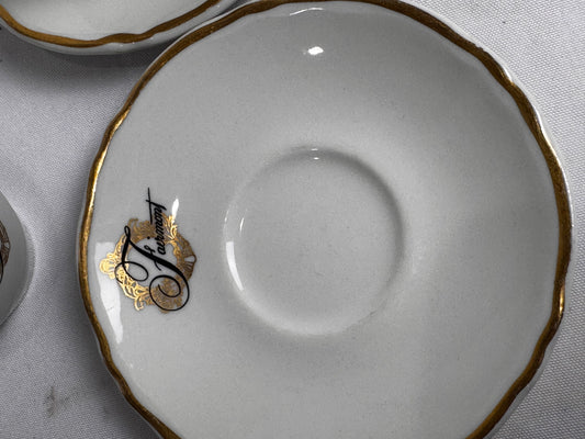 2 sets Fairmont Demitasse cups and saucers