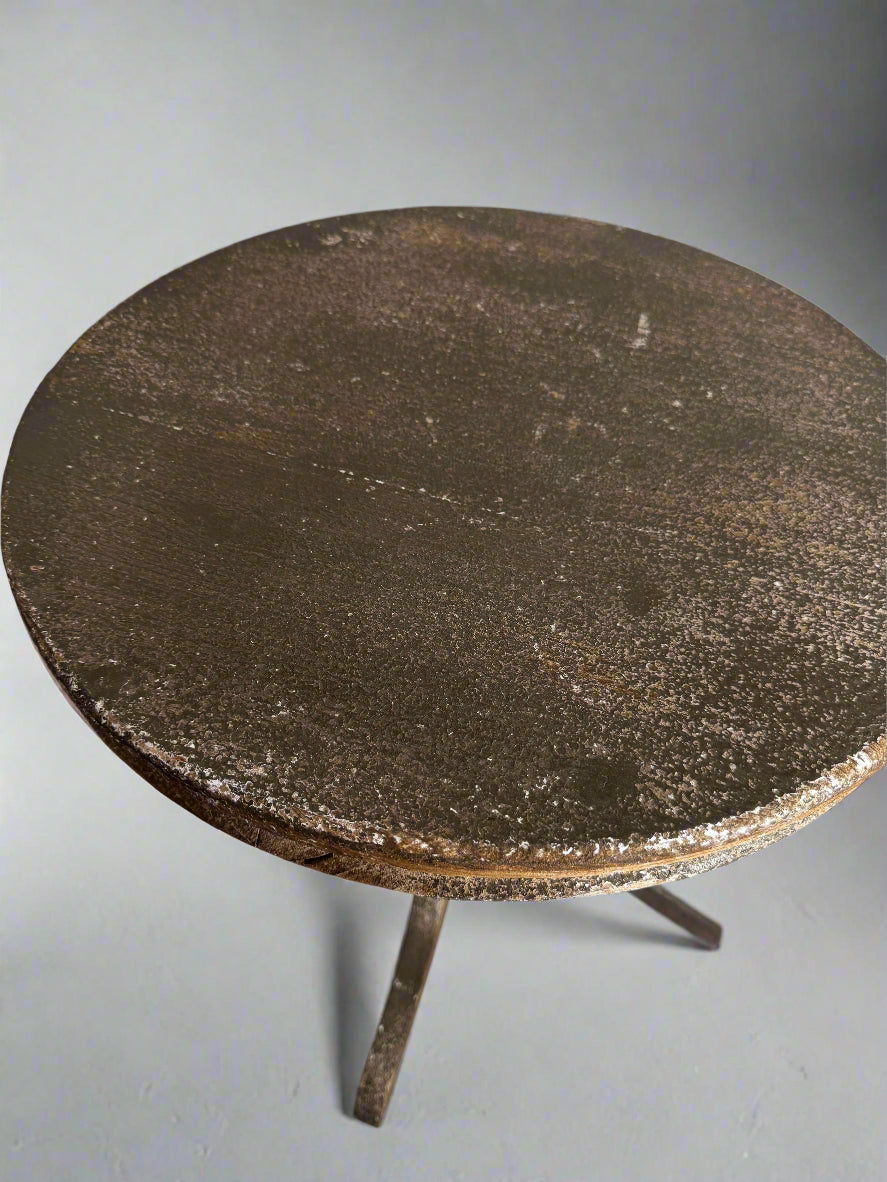 Distressed End Table