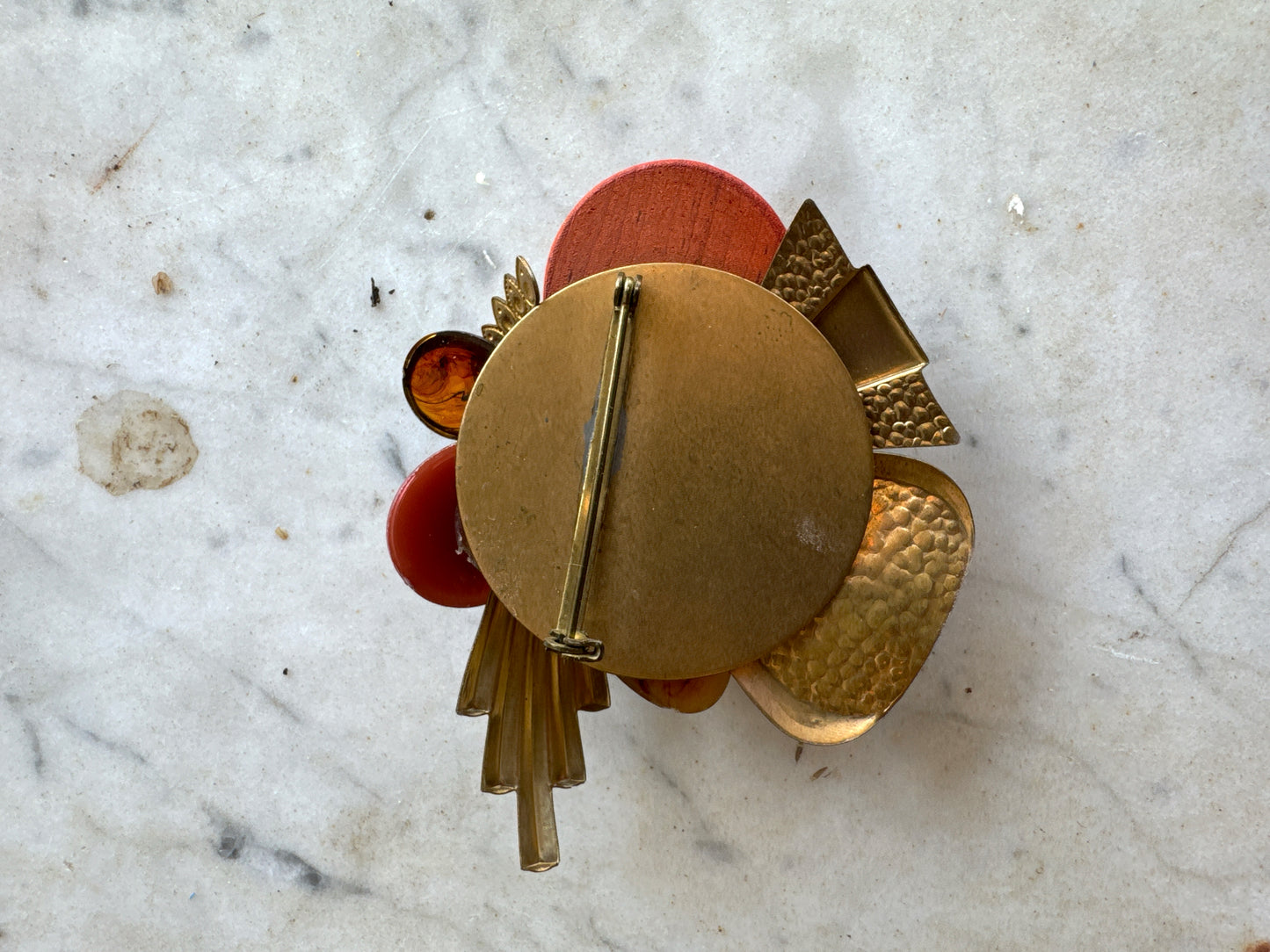 Vtg Abstract Pin CSBH