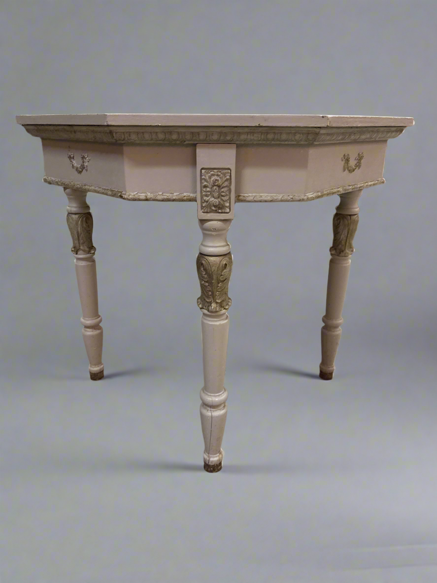 CSA Neoclassical Revival Octagonal Table