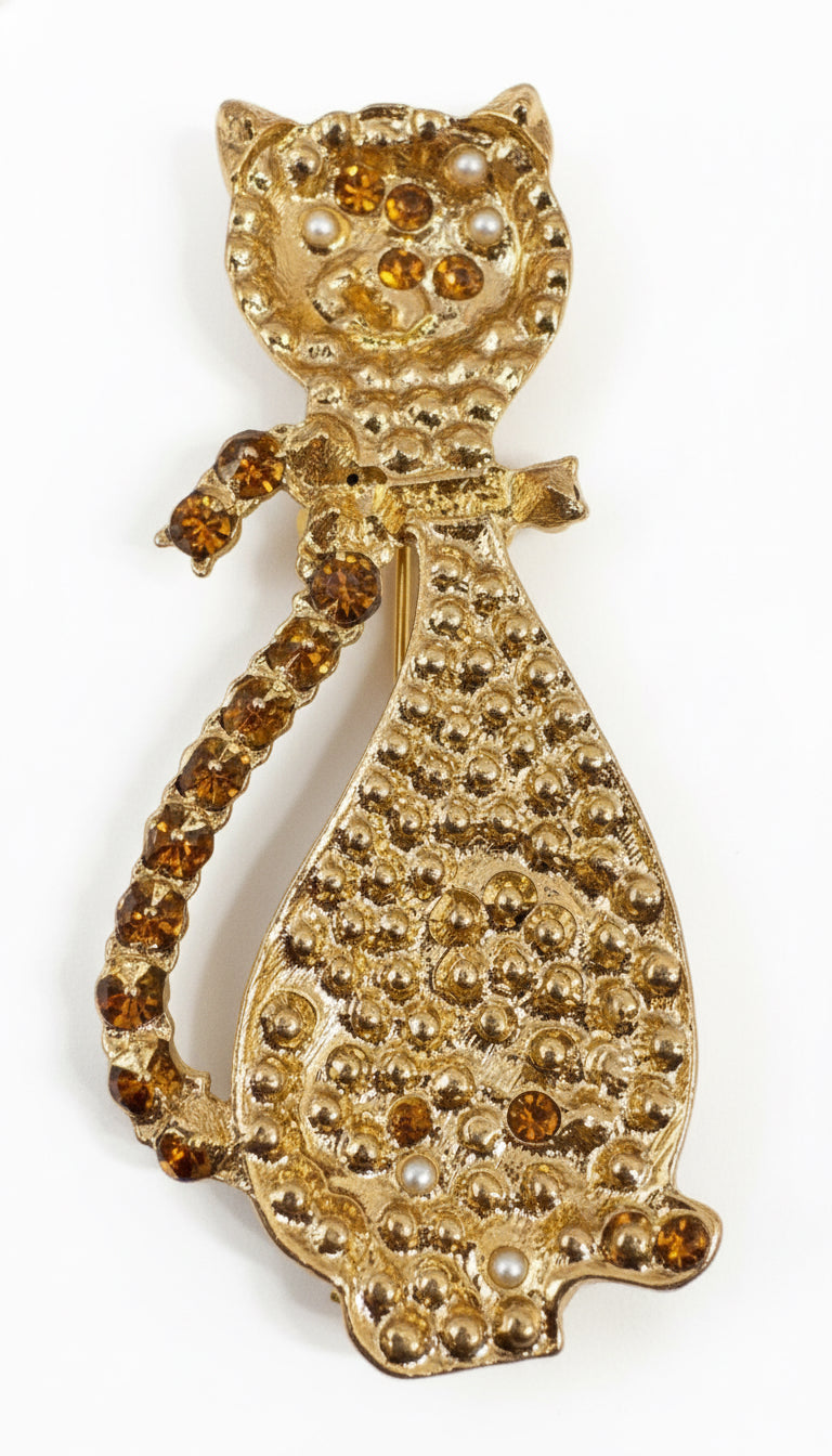 Cat Brooch CSBH