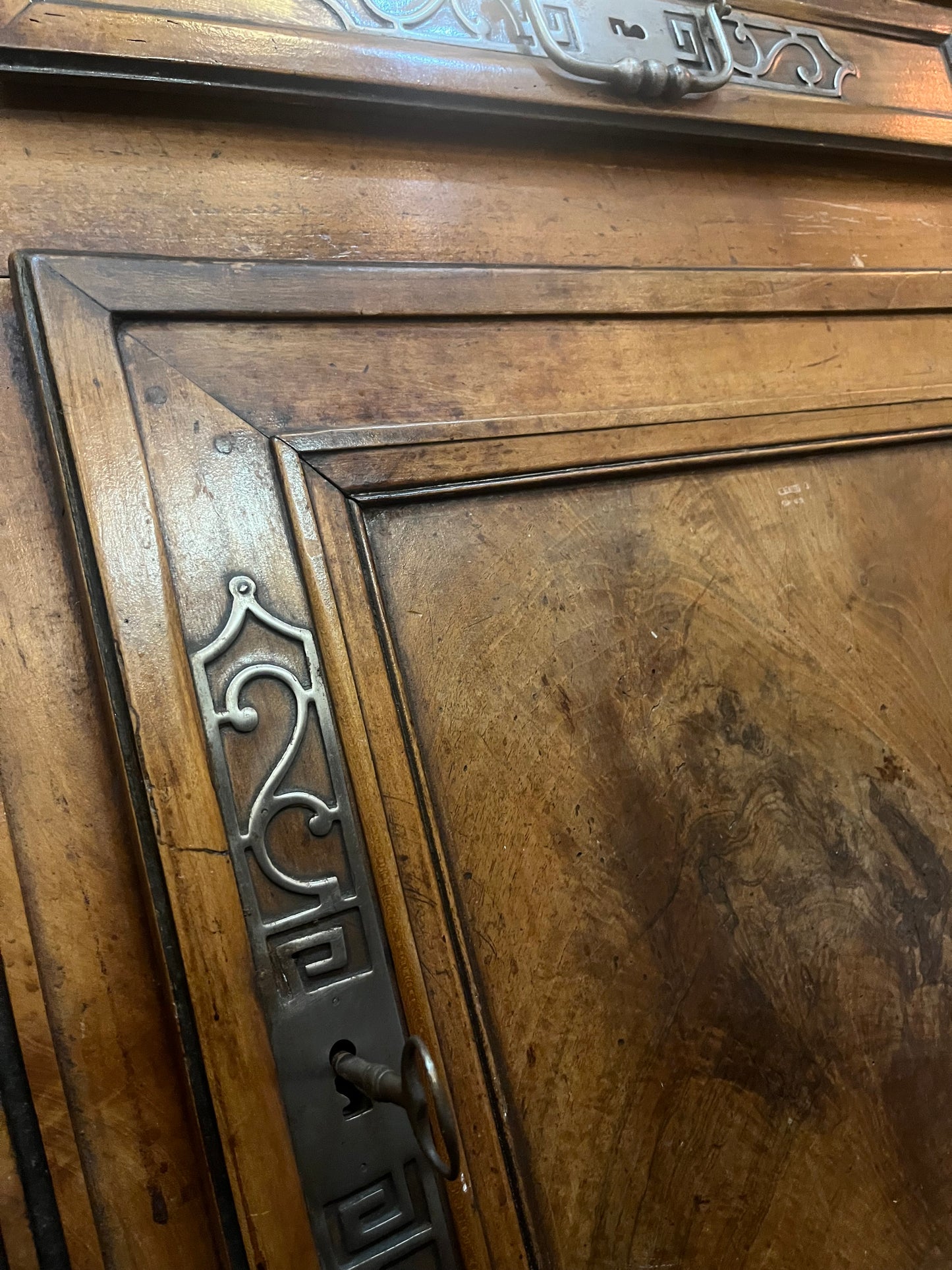 French Louis XV Style Walnut Sideboard, 19th Century