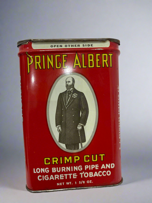 Vintage Prince Albert Tobacco tin csbh