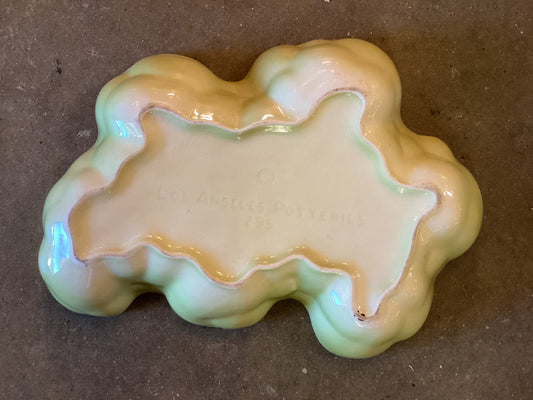 MCM vintage Los Angeles pottery serving dish/nut dish c.1952