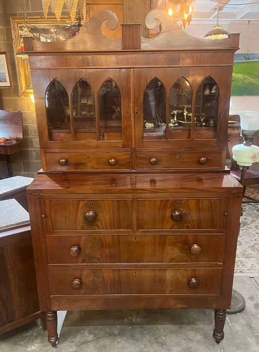 Federal Mahogany Secretary