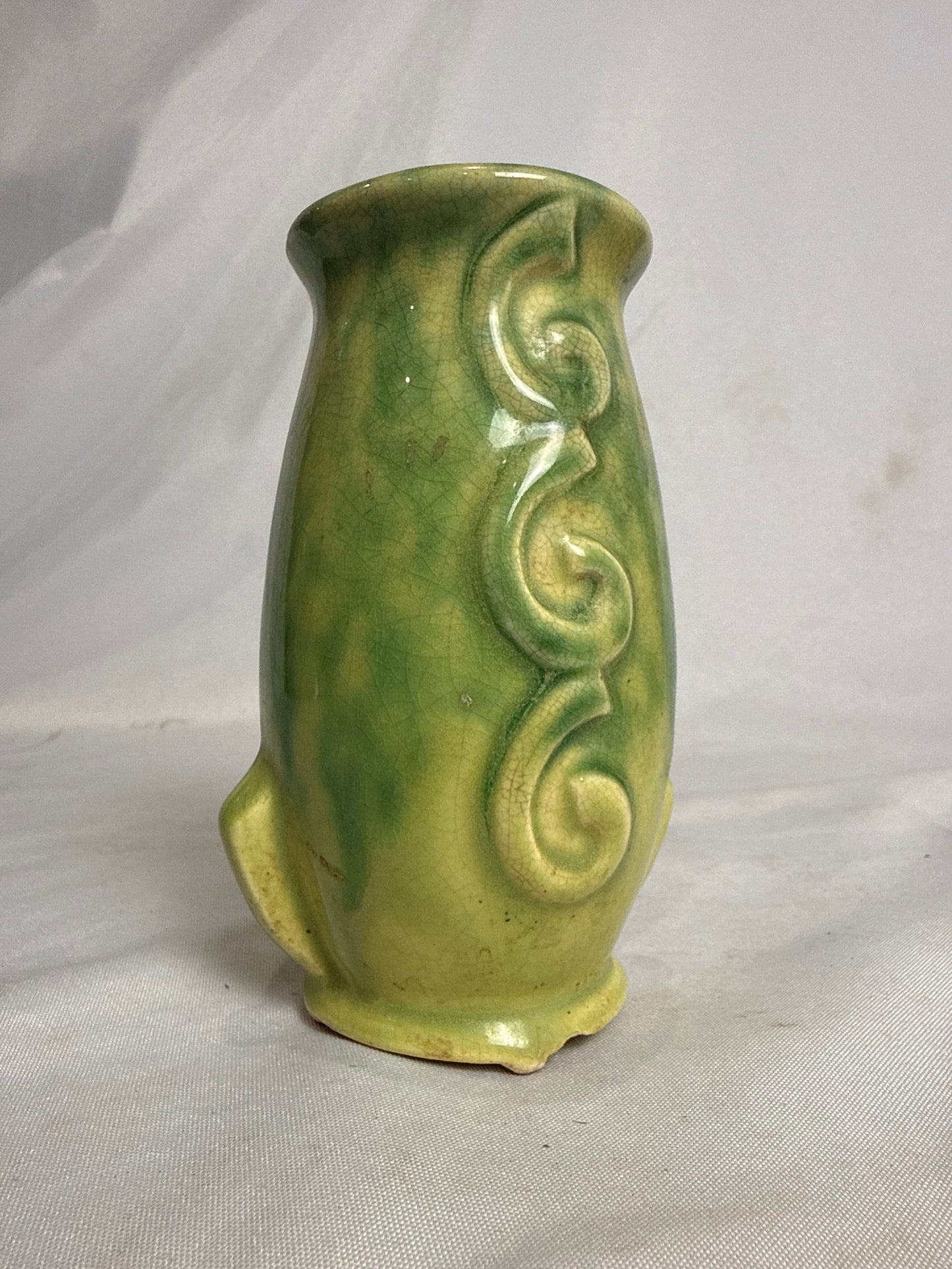 Vtg Art Nouveau Bud Vase