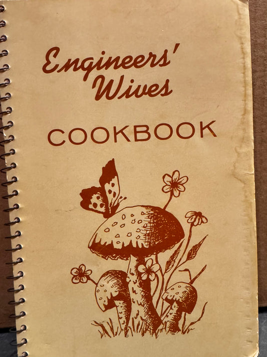 Vtg Cookbook Mushroom Cover CSBH