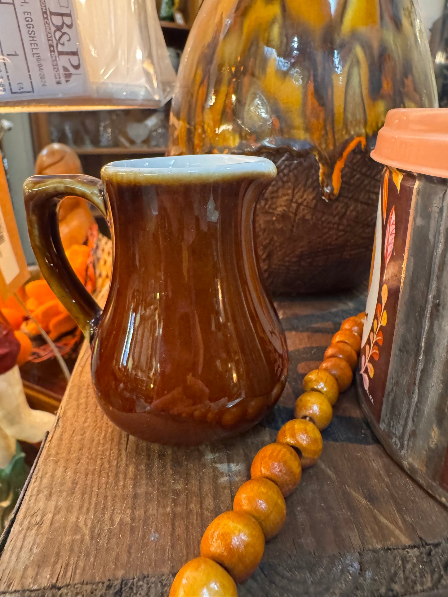 Vtg Diner Hall Creamer CSBH