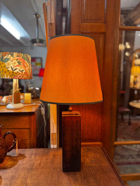 Reclaimed N.O Wood Lamp