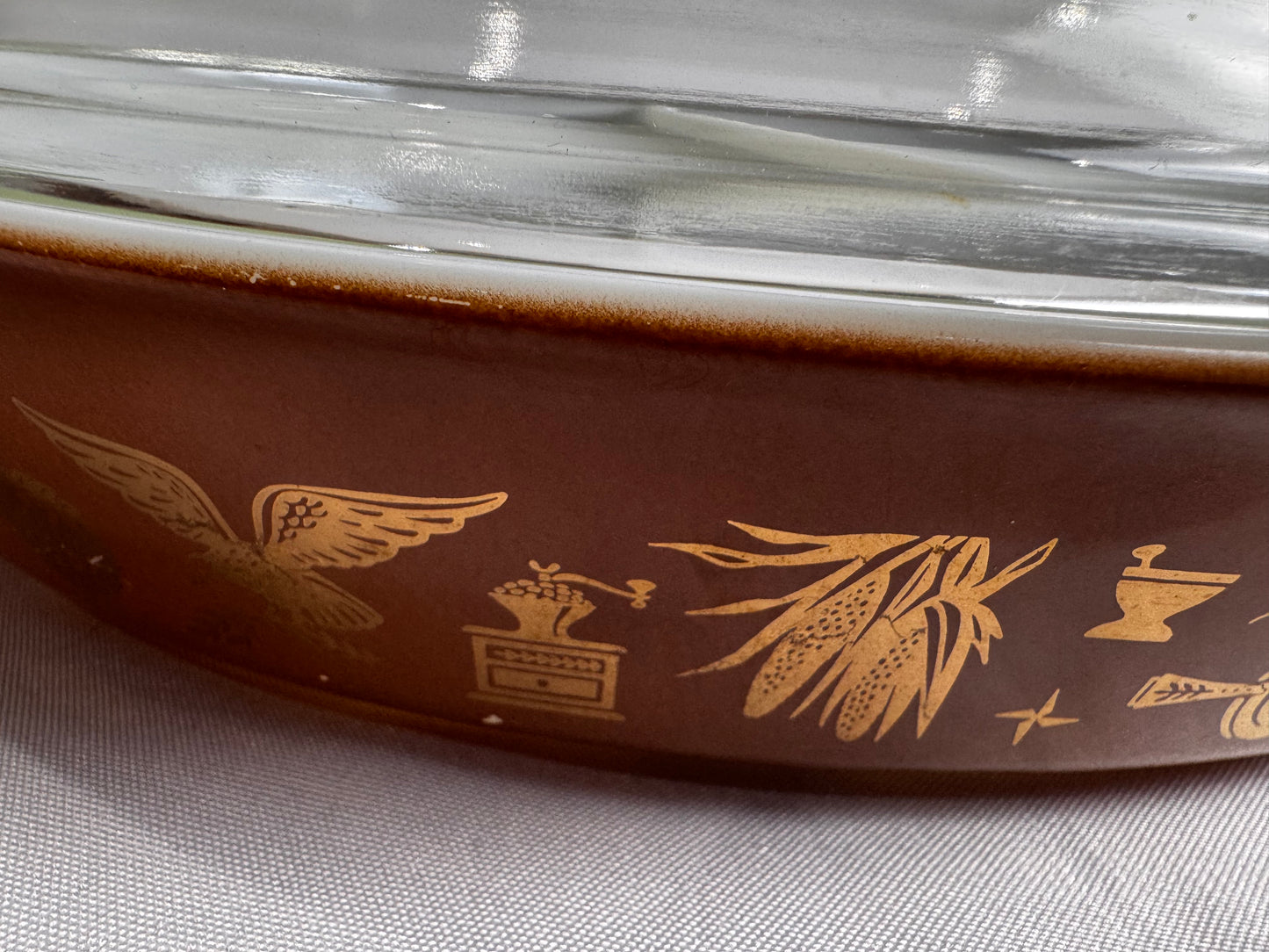 Pyrex American Eagle Dish CSBH