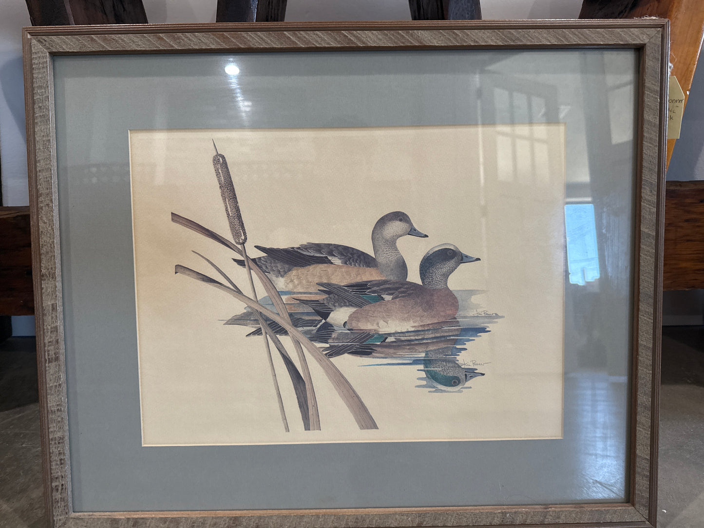 Vintage Jim Bonner Duck Print