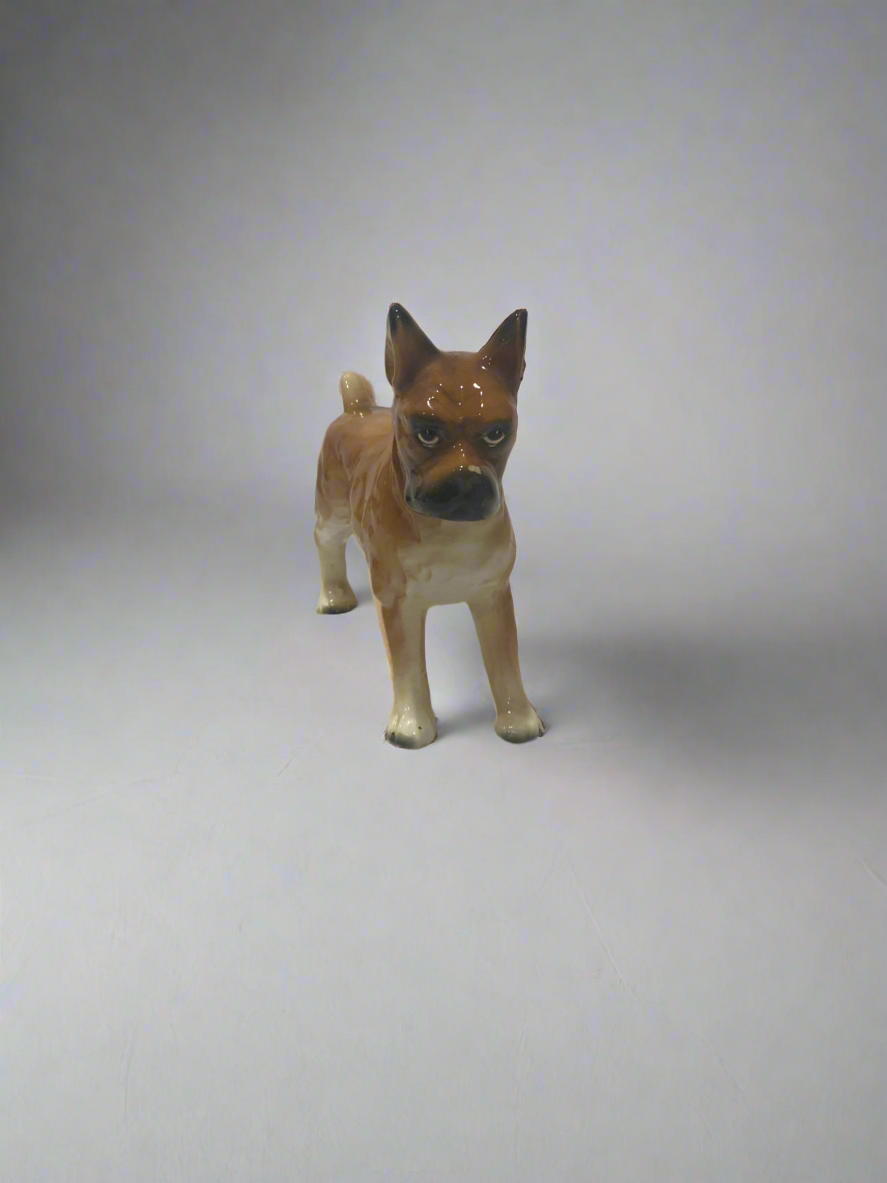 Vtg Shafford Boxer Dog csbh