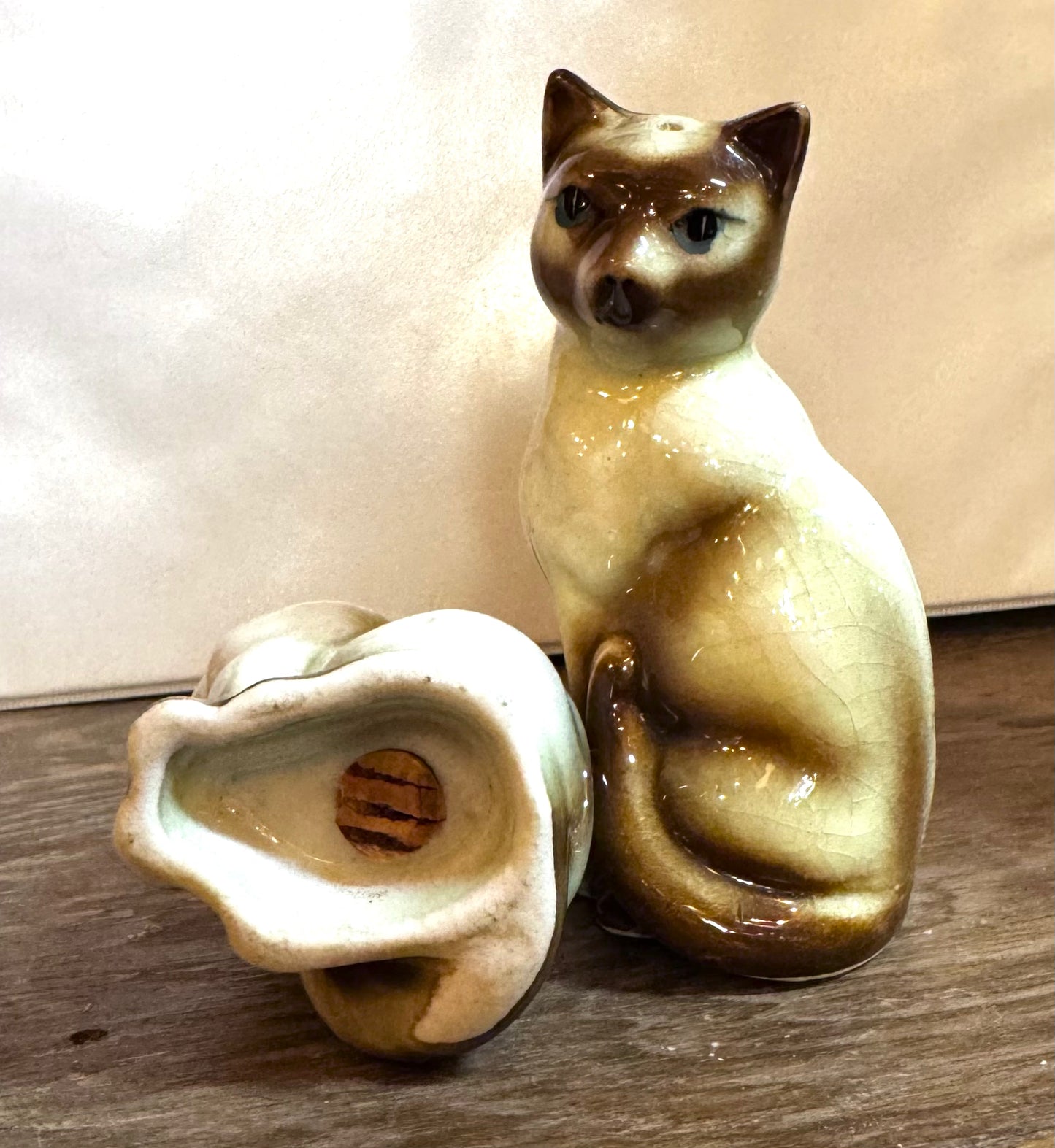 Vtg Siamese Cat S&P csbh