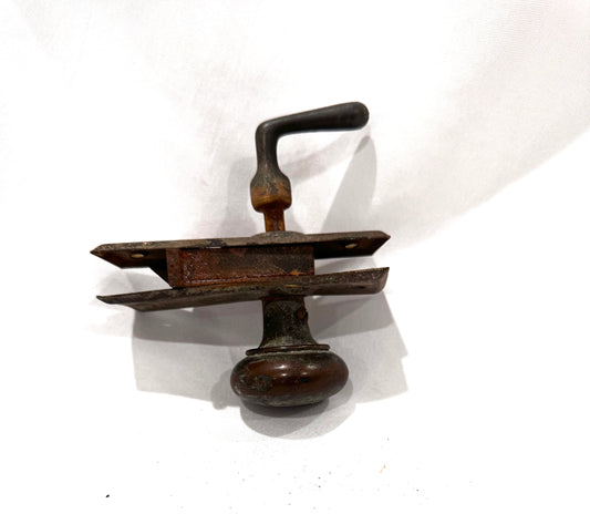 Antique Wrought Iron Lock Mechanism