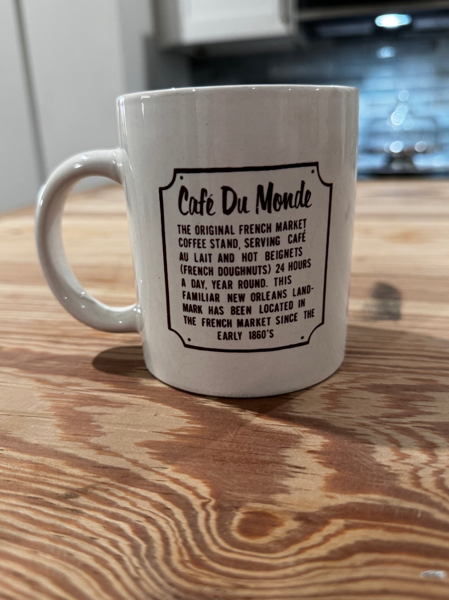 Cafe Du Monde mug csbh