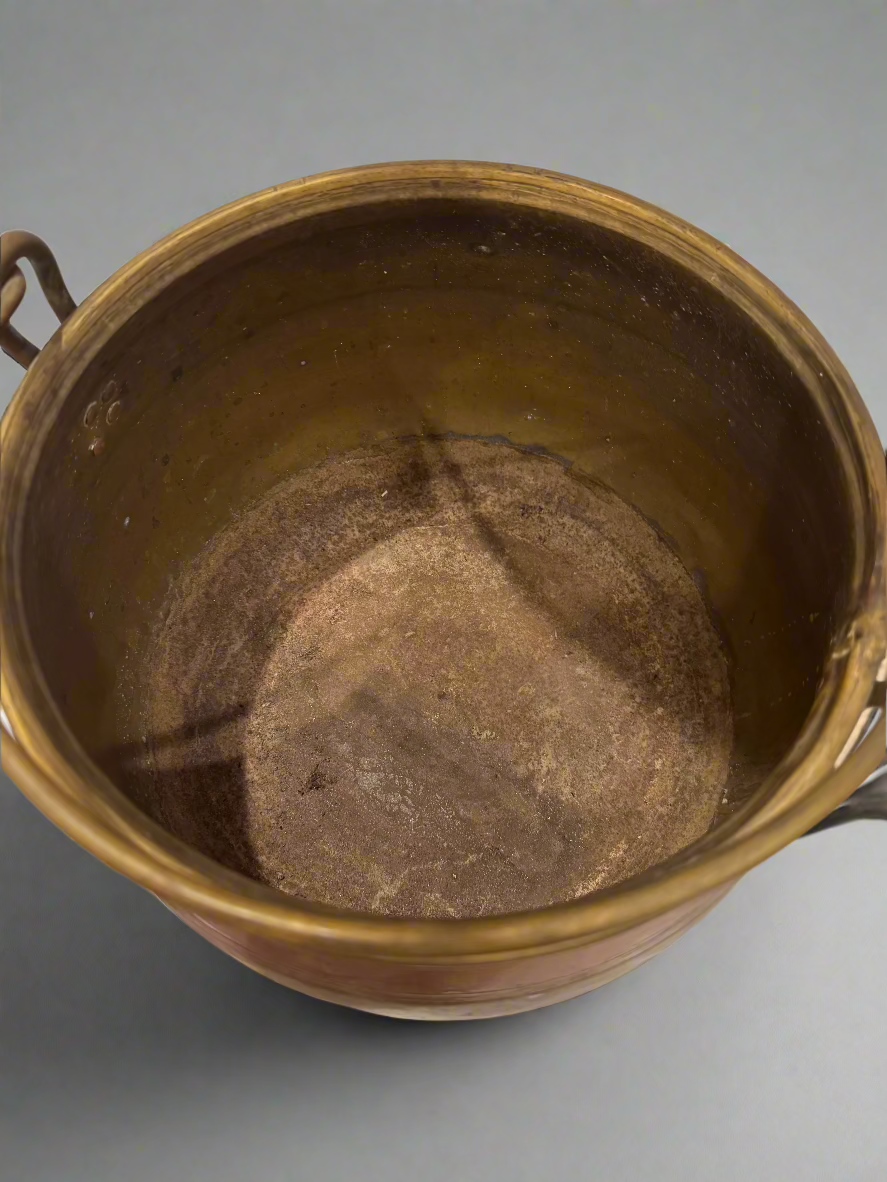 Copper and Brass Cauldron
