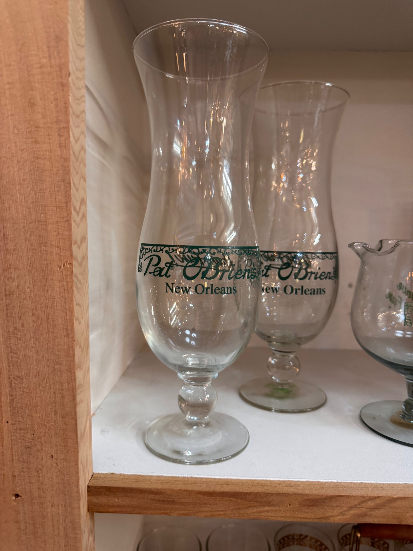 Pat O’Brien’s Hurricane Glass