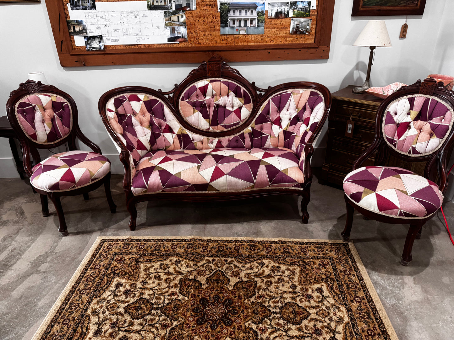 Victorian Rococo Revival Set CSA