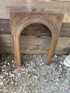 Antique Cast Iron Fireplace Surround and Cover CSPI