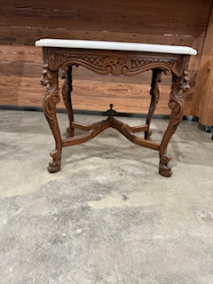 Vintage Marble Top Table ML
