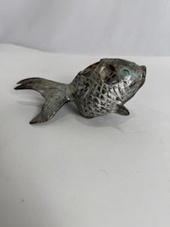 Vintage Japanese Ikebana Flower Koi Fish