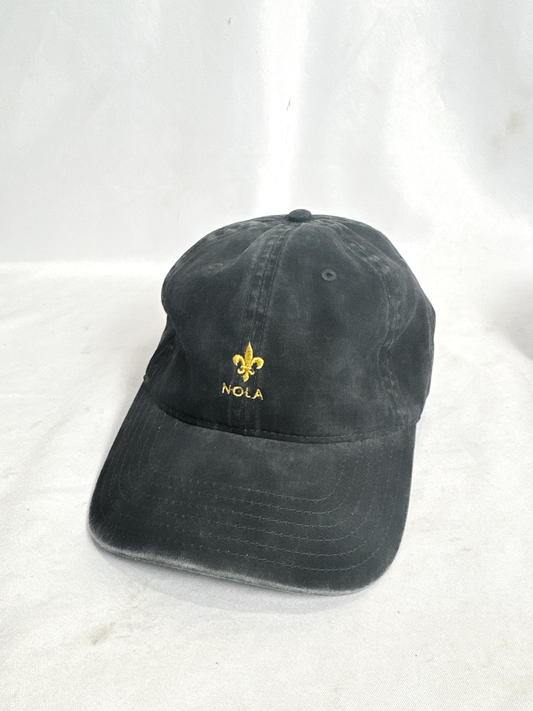 Embroidered Fleur De Lis Cap