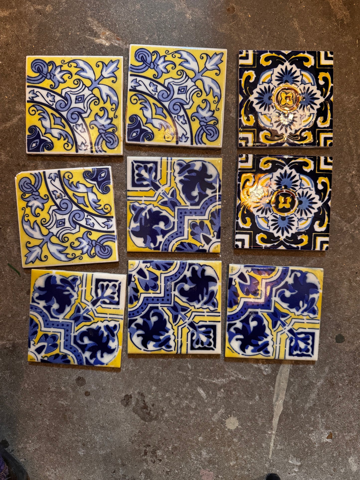 Vintage Mexican Ceramic Tile