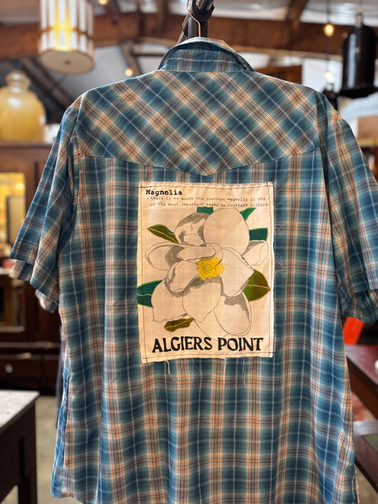Algiers Point Magnolia shirt by Gerlaine