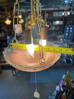 Pink French Art Deco/Nouveau Light (Redesigned)